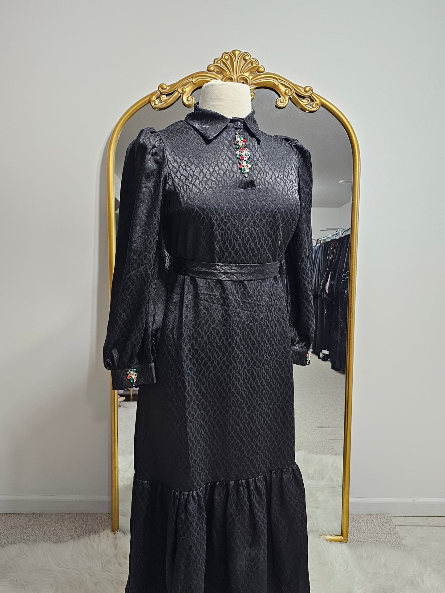 Mermaid Skin Satin Maxi Dress - 2 Colors