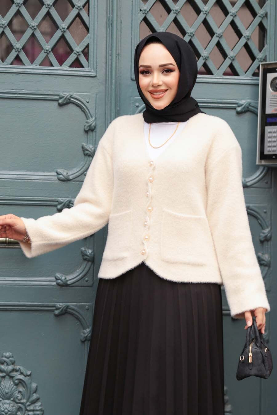 Soft and Fuzzy Cardigan - Cream