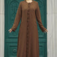 Ruffle Abaya - (2 Colors)