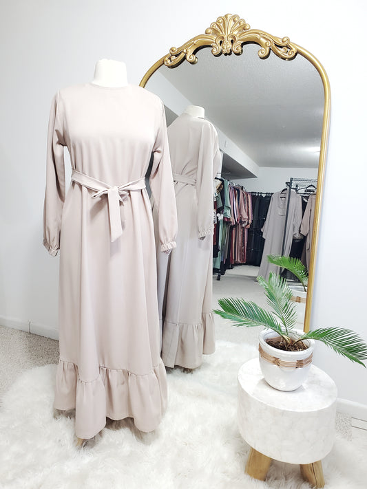 The Elegant Dress - Light Pale Pink