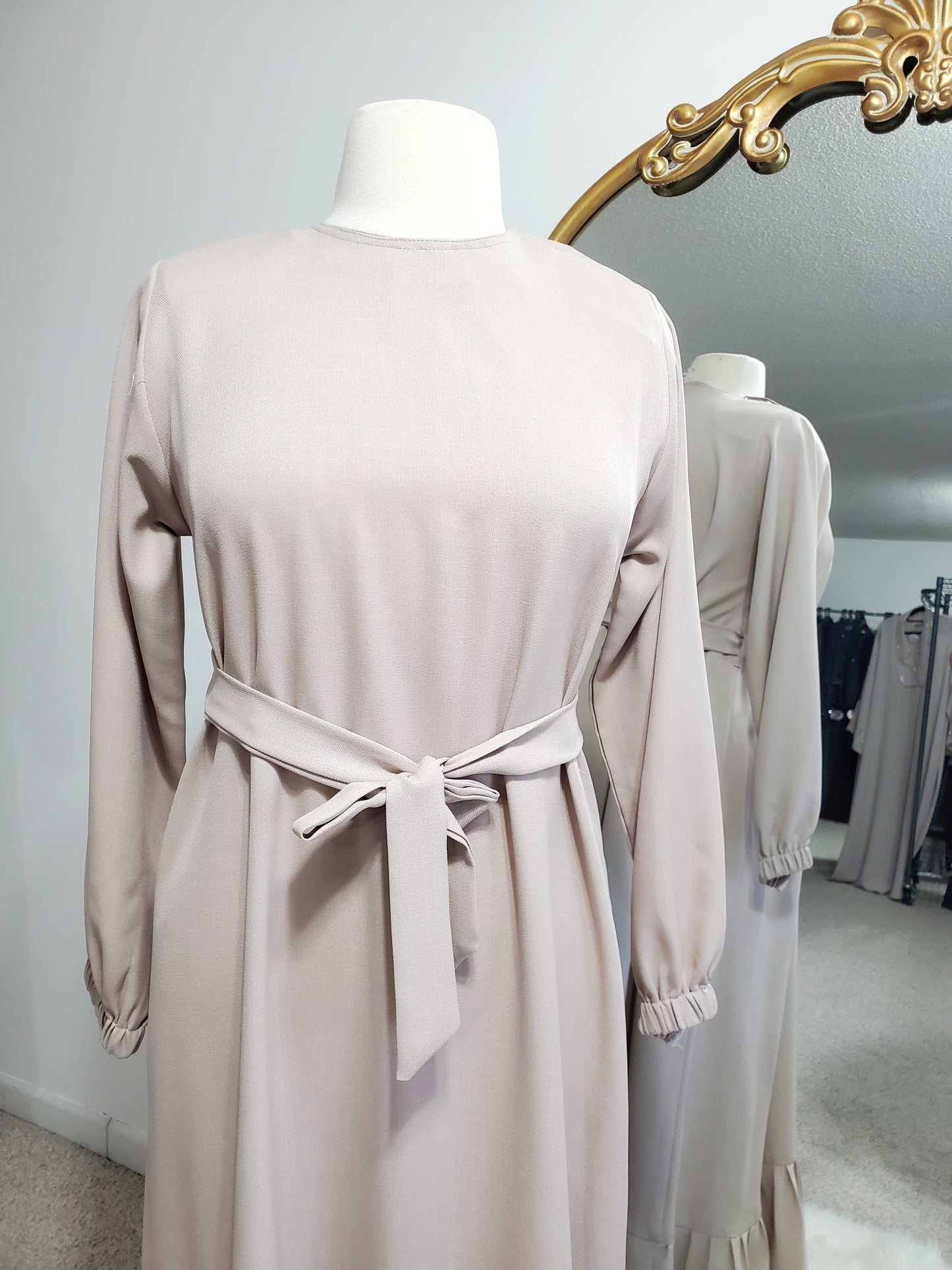 The Elegant Dress - Light Pale Pink