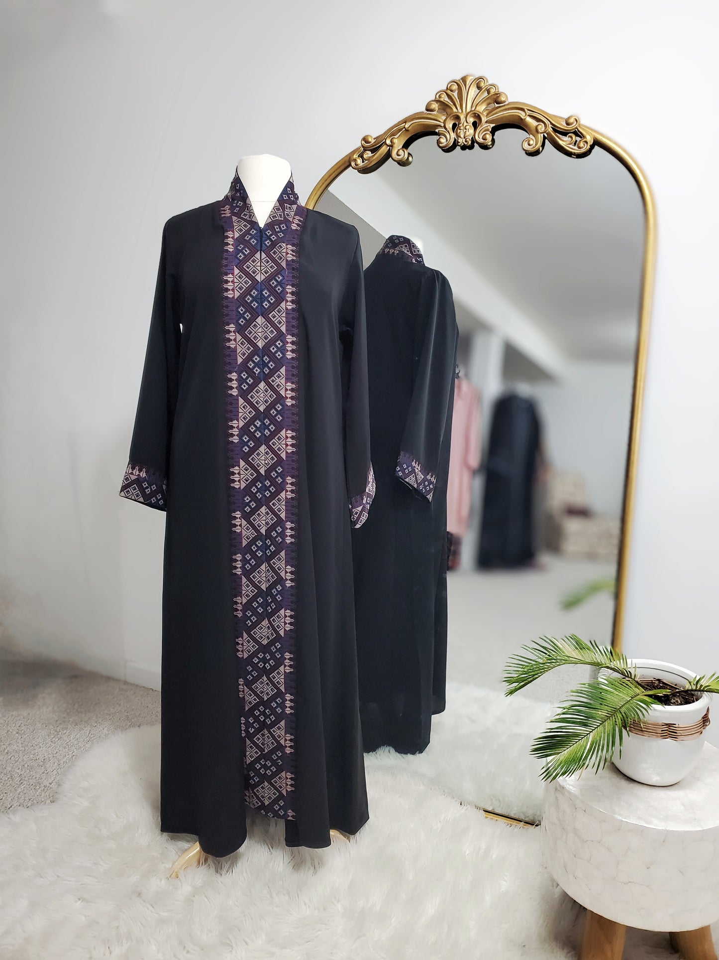 Palestinian Embroidered Abaya