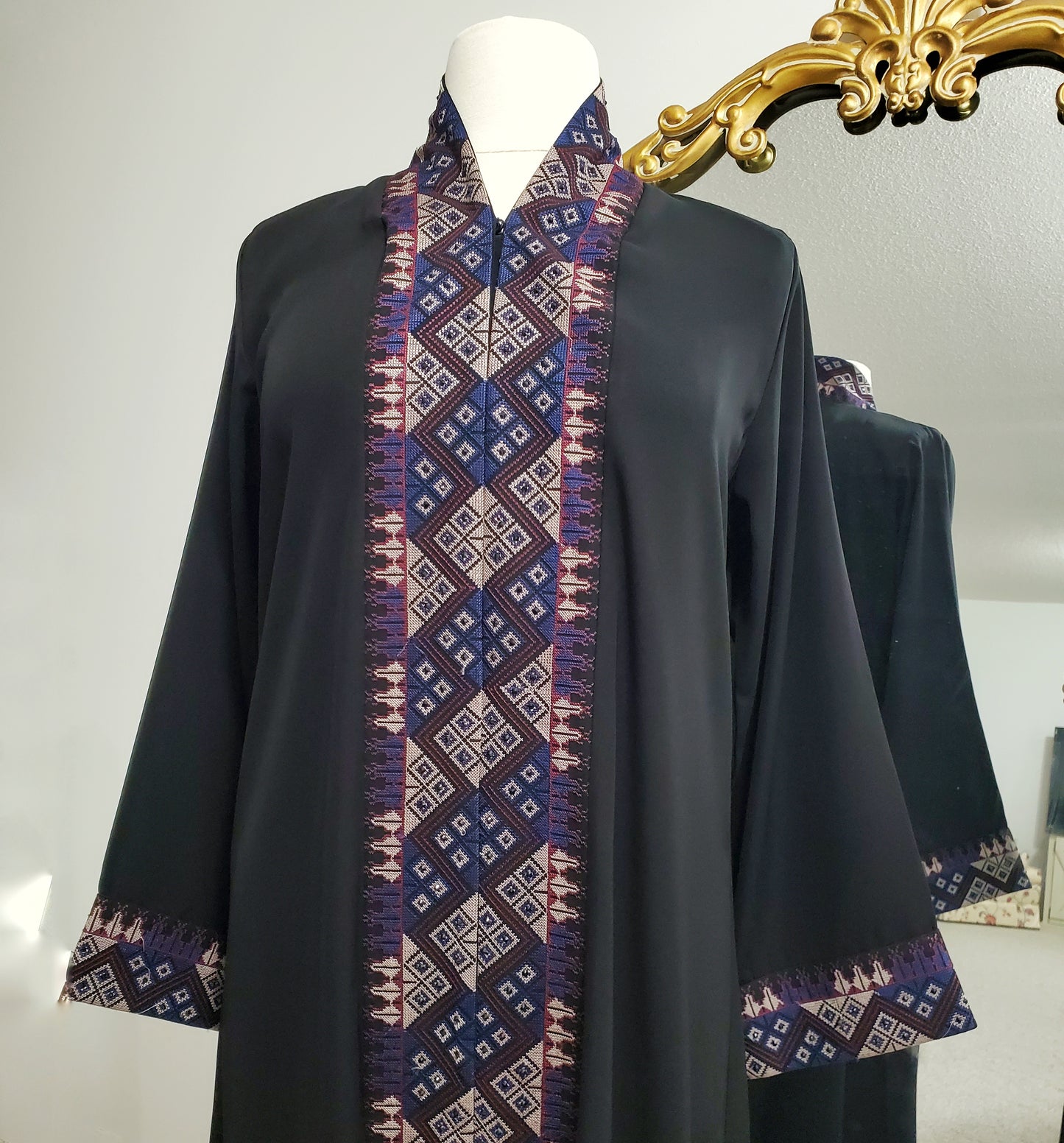 Palestinian Embroidered Abaya