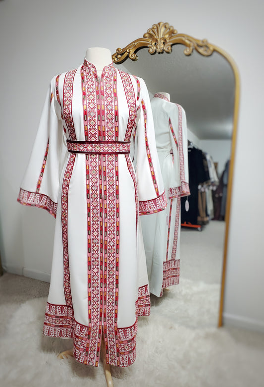 Gorgeous Traditional Thobe - (White)