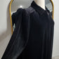 Zipper Velvet Abaya