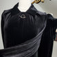 Zipper Velvet Abaya
