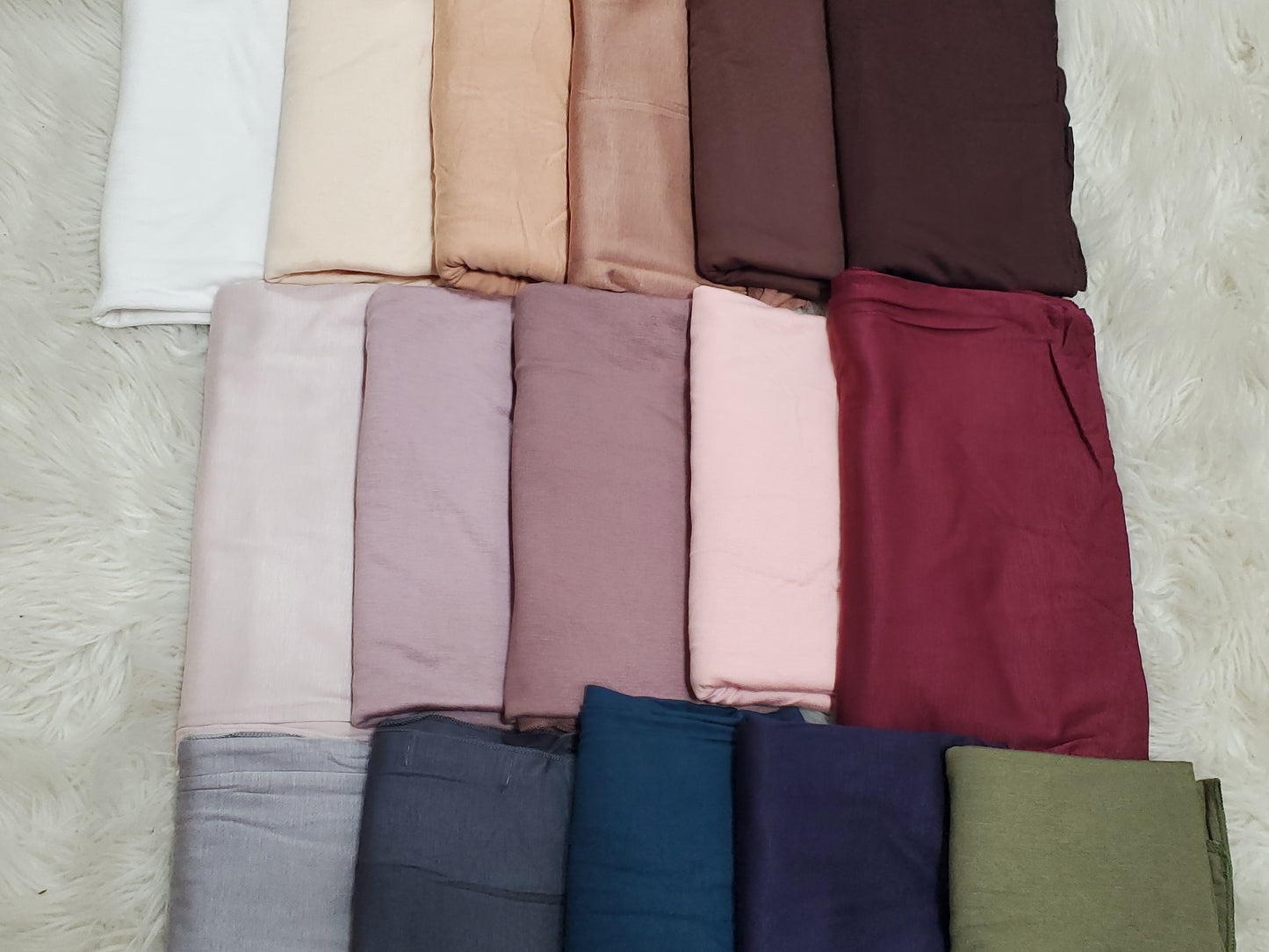 Premium Small Size Jersey Hijab - (16 Colors)