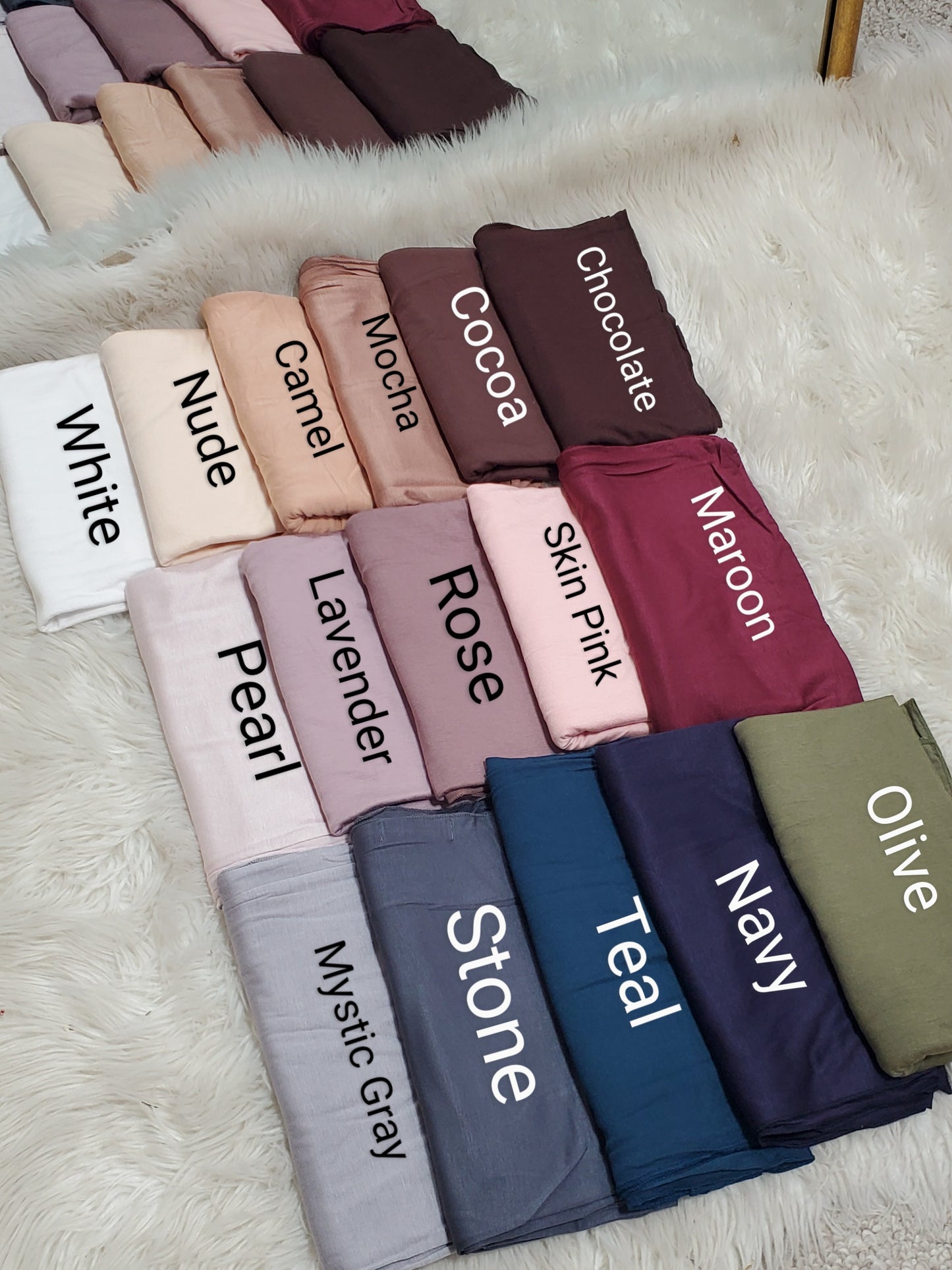 Premium Small Size Jersey Hijab - (16 Colors)