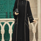 Ivory Lined Abaya