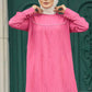 Pearl & Crystal Collar Tunic - (4 Colors)