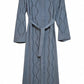Wavy Crystal Abaya - Calm Blue