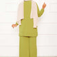 Comfy Casual 2pc Set w/ Pockets - Lime Green