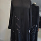 Floral Vine Beaded Embroidered Abaya