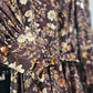 Oversized Brown Floral Long Tunic