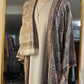 Pashmina Abaya 3 PC - Brown