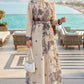 Fully Lined Chiffon Floral Dress