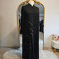 Floral Vine Beaded Embroidered Abaya