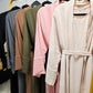 Crinkle 2 PC Abaya - (6 Colors)