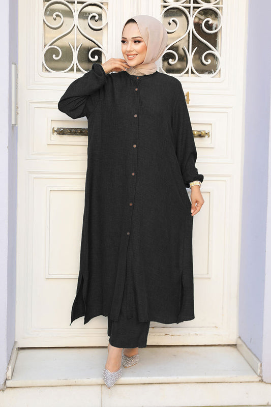 Modest Maxi Set - Black