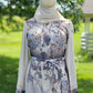 Fully Lined Chiffon Floral Dress