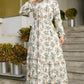 Green Floral Dress