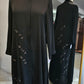 Floral Vine Beaded Embroidered Abaya