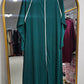 Simple Prayer Abaya - Green