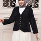 Soft and Fuzzy Cardigan - Black