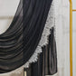 Premium Bamboo Modal with Lace - Black
