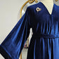 Royal Velvet Abaya - Royal Blue