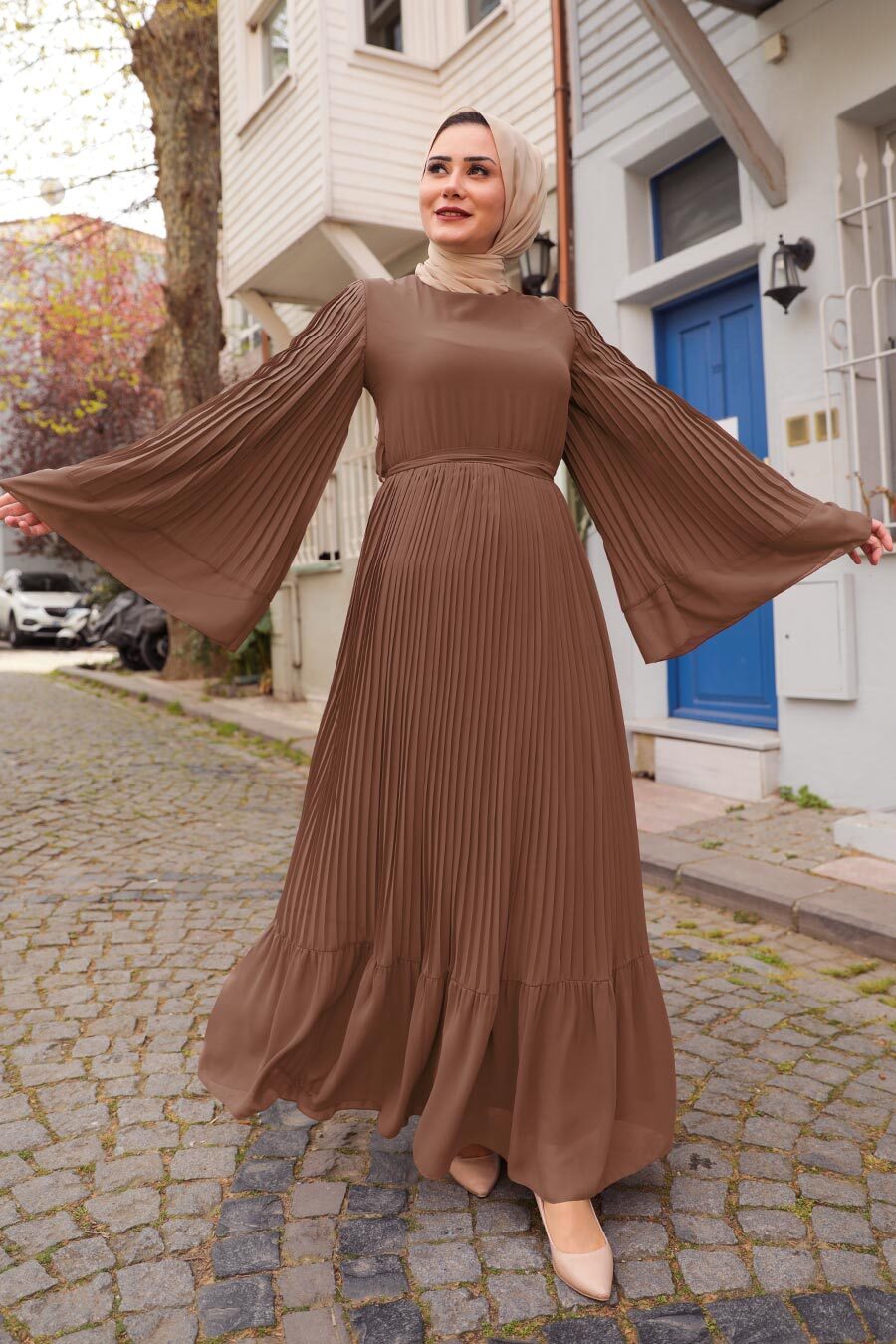 The Ultimate Flowy Chiffon Dress - (7 Colors)